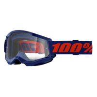 100% Очки Strata 2 Goggle Navy / Clear в Калиниграде