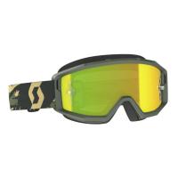 Scott очки кроссовые Primal Green Зеркальная Желтая линза в Калиниграде