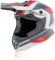 Acerbis Шлем детский Impact Steel Junior Red/Grey в Калиниграде