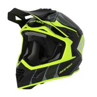 Acerbis Шлем кроссовый X-Track 22-06 Black/Fluo-Yellow в Калиниграде