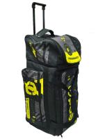 Grom Сумка для экипировки с колесами MX1 Gearbag Fragments Neongrey в Калиниграде