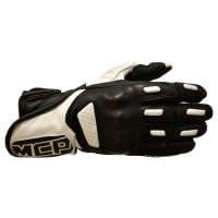 MCP Мотоперчатки спортивные Prime, черно-белые в Калиниграде