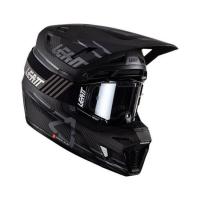 Leatt Мотошлем кроссовый Moto 9.5 Carbon Helmet Kit V26 Black в Калиниграде