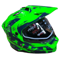 AiM Шлем детский JK802Y Green/Blue в Калиниграде