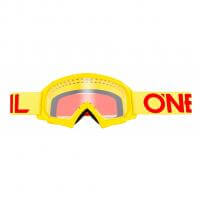 ONEAL Детская кроссовая маска B-10 SOLID желтый неон в Калиниграде
