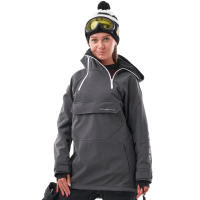 Dragonfly Куртка-анорак сноубордическая DF Uktus Woman Graphite Melange в Калиниграде