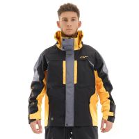 Dragonfly Куртка мембранная Quad Pro Black-yellow в Калиниграде