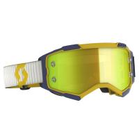 Scott Очки кроссовые Fury yellow/blue yellow chrome works в Калиниграде