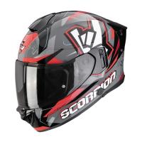 Scorpion Exo Мотошлем Exo-530 Air Rok Серый/Черный/Красный в Калиниграде