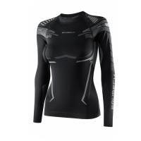 Brubeck Футболка женская c длин. рукавом Dry Черный/Графит в Калиниграде