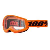 100% Очки Strata 2 V26 Goggle Neon Orange / Clear в Калиниграде
