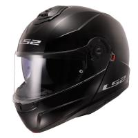 LS2 Мотошлем FF908 Strobe II Solid Gloss Black в Калиниграде