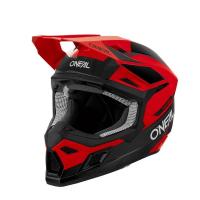 Oneal Шлем кроссовый детский 3Series Youth Race V24 красный/ черный в Калиниграде