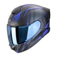 Scorpion Exo Мотошлем Exo-530 Air Theras Черный Матовый/Синий в Калиниграде