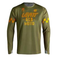 Leatt Джерси Moto 4.5 Enduro X-Flow V27 Speed Khaki Brown в Калиниграде