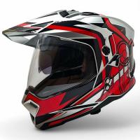 AIM Шлем кросс/эндуро JK802S Red/Grey/Black в Калиниграде