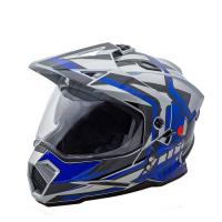 AIM Шлем кросс/эндуро JK802S Blue/Grey/Black в Калиниграде