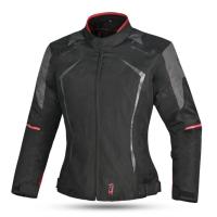 Dimox Мотокуртка текстиль Horizon Women Black/Red в Калиниграде