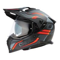 Oneal Шлем кроссовый со стеклом A-SRS Spike красный/черный в Калиниграде