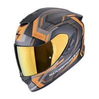Scorpion Exo Мотошлем Exo-1400 Evo II Linart Черный Матовый/Оранжевый/Серый в Калиниграде