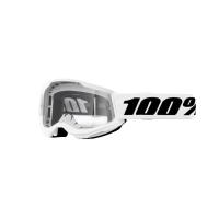 100% Очки подростковые Strata 2 Junior White / Clear в Калиниграде