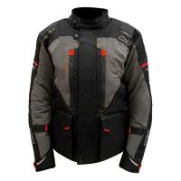 MCP Мотокуртка мужская Downhill черно-серо-красный в Калиниграде