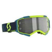 Scott Очки кроссовые Fury LS neon yellow/blue light sensitive grey works в Калиниграде