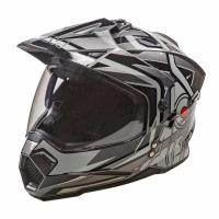 AIM Шлем кросс/эндуро JK802S Black/Grey/White в Калиниграде