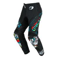 Oneal Штаны детские Element Rancid V.25 черный/белый в Калиниграде