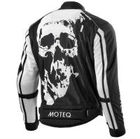 Moteq Мотокуртка текстильная сетка Rebel Черно-белая в Калиниграде