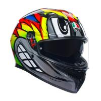 AGV Шлем K3 Birdy 2.0 Grey/Yellow/Red в Калиниграде