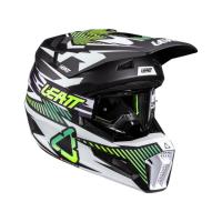 Leatt Шлем кроссовый 3.5 V26 Storm Teal + очки Vizion 3.5 в Калиниграде