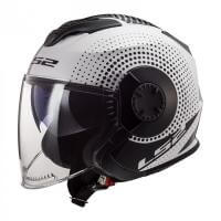 LS2 Шлем OF570 Verso Spin Черно-белый в Калиниграде