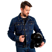 Inflame Куртка мужская Liverpool хлопок+арамид синий в Калиниграде