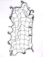 STARKS Сетка багажная NET KVADRO (80/80) Чёрный в Калиниграде