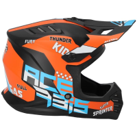 Acerbis Шлем детский Profile Junior Black/Orange в Калиниграде