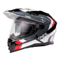 Oneal Шлем кроссовый со стеклом D-SRS Nomad черный/красный в Калиниграде