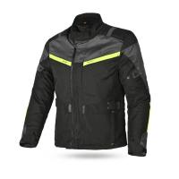 Dimox Мотокуртка текстиль Tour Tech Mens Black/Grey/Yellow в Калиниграде