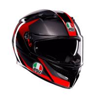 AGV Шлем K3 Striga Black/Grey/Red в Калиниграде