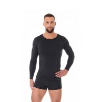 Brubeck Футболка мужская дл.рукав Comfort Wool Графит в Калиниграде