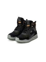 Scout Мотоботинки мужские Sneaker Черный/Коричневый в Калиниграде