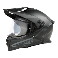 Oneal Шлем кроссовый со стеклом A-SRS Solid черный в Калиниграде