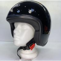 YAMAPA Шлем открытый YM-629 черный глянец в Калиниграде