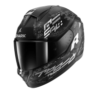 Shark Шлем Ridill 2 Molokai Mat Black/White/Silver в Калиниграде