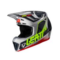 Leatt Шлем кроссовый Helmet Kit Moto 7.5 V25 Steel в Калиниграде