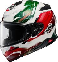 Shoei Шлем NXR 2 Capriccio Зелено-Белый-Красный TC-11 в Калиниграде