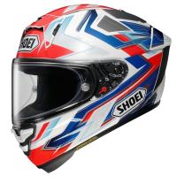 Shoei Мотошлем X-Spirit Pro Escalate бело-сине-красно-серый в Калиниграде