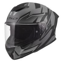 LS2 Мотошлем FF820 Rapid III Xtrem Black Grey в Калиниграде