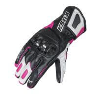 Rush Мотоперчатки Impulse Lady кожа Черный/Белый/Розовый в Калиниграде