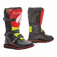 Forma Ботинки кроссовые детские Rock Black/Red/Yellowfluo в Калиниграде